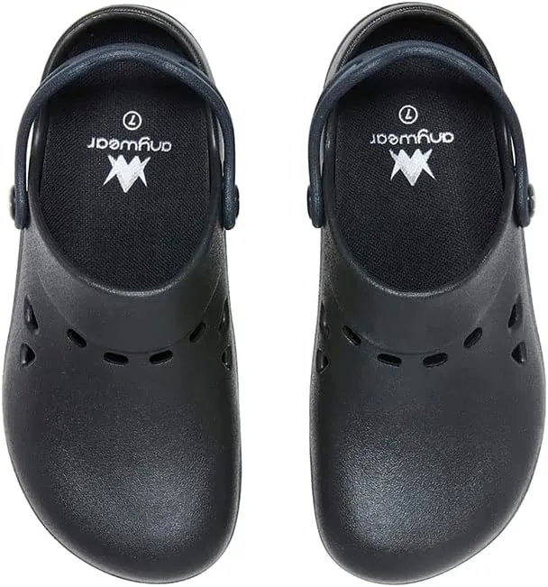 Anywear Footwear Verve Nursing Shoes Clogs for Women and Men, Slip Resistant Shoes with Heel Cushioning, Shock Absorption, and Arch Support