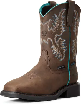 Ariat Women's Krista Waterproof Steel Toe Work Boot