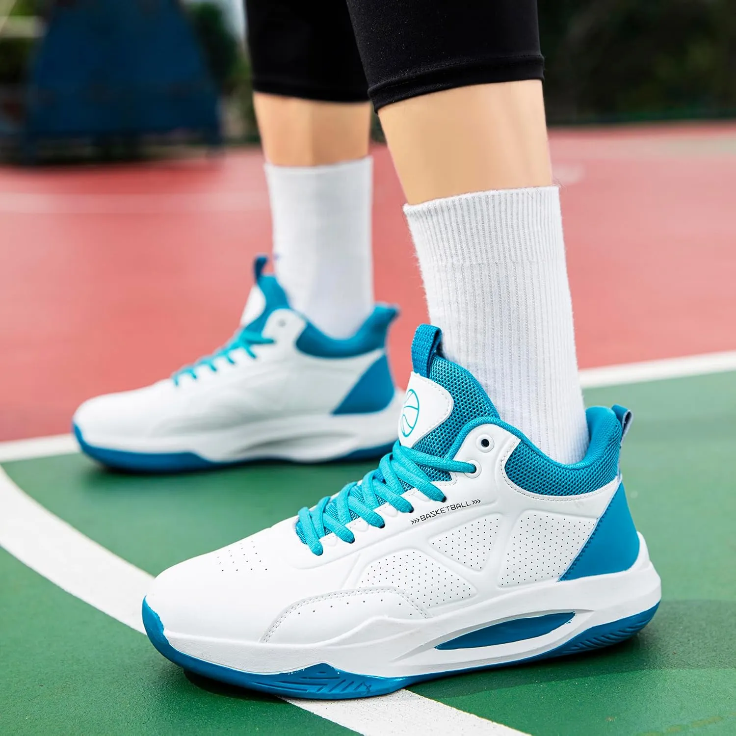 Beita High Upper Basketball Shoes for Men Sneakers Breathable Sports Shoes Anti Slip