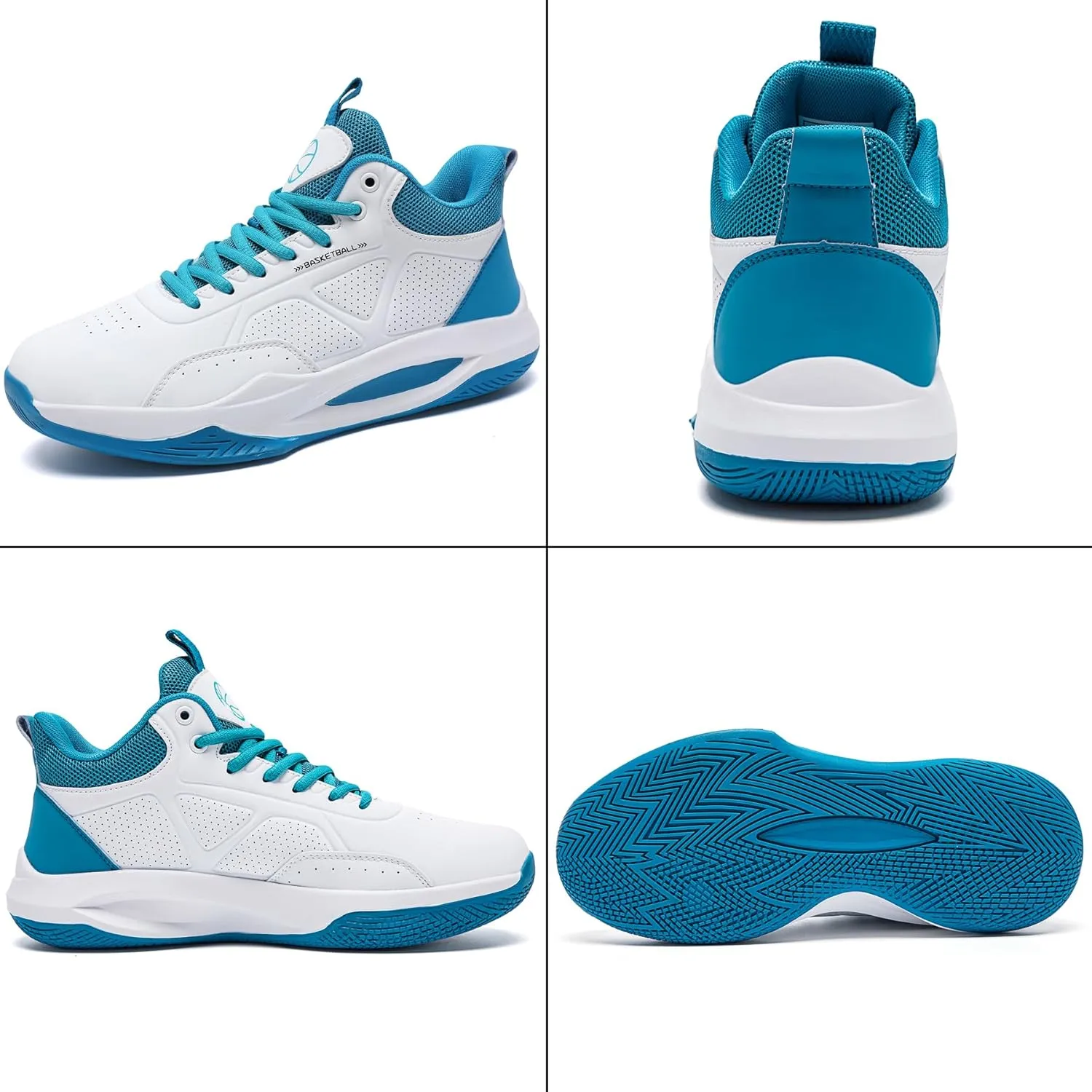 Beita High Upper Basketball Shoes for Men Sneakers Breathable Sports Shoes Anti Slip