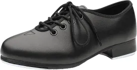 Bloch Kid's Dance Now Economy Jazz Tap Shoes, Black, 10 Toddler M
