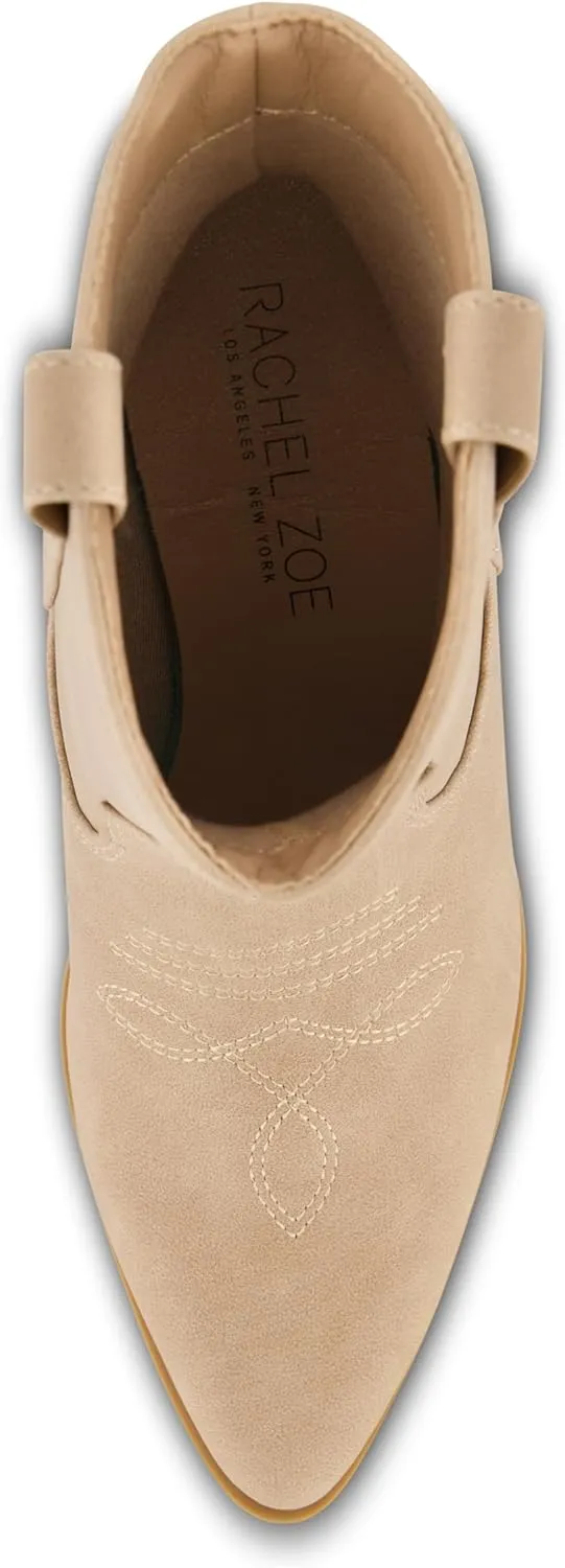 CUSHIONAIRE Women's Rocky Western boot with stitch detailing and Memory Foam padding, Wide Widths Available