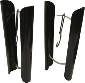 Dial Industries Spring Loaded Tall Boot Shaper Inserts, Black