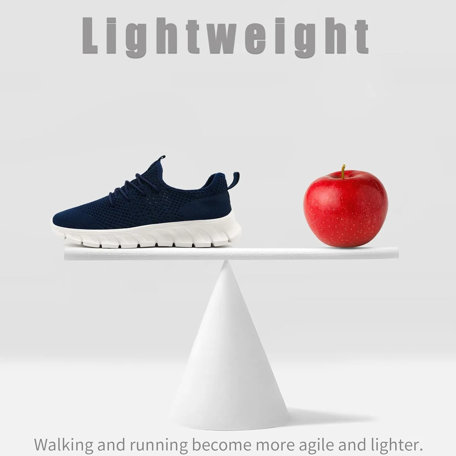Mens Running Shoes Slip On Tennis Walking Sneakers Workout Athletic Lightweight Casual Sport Shoes