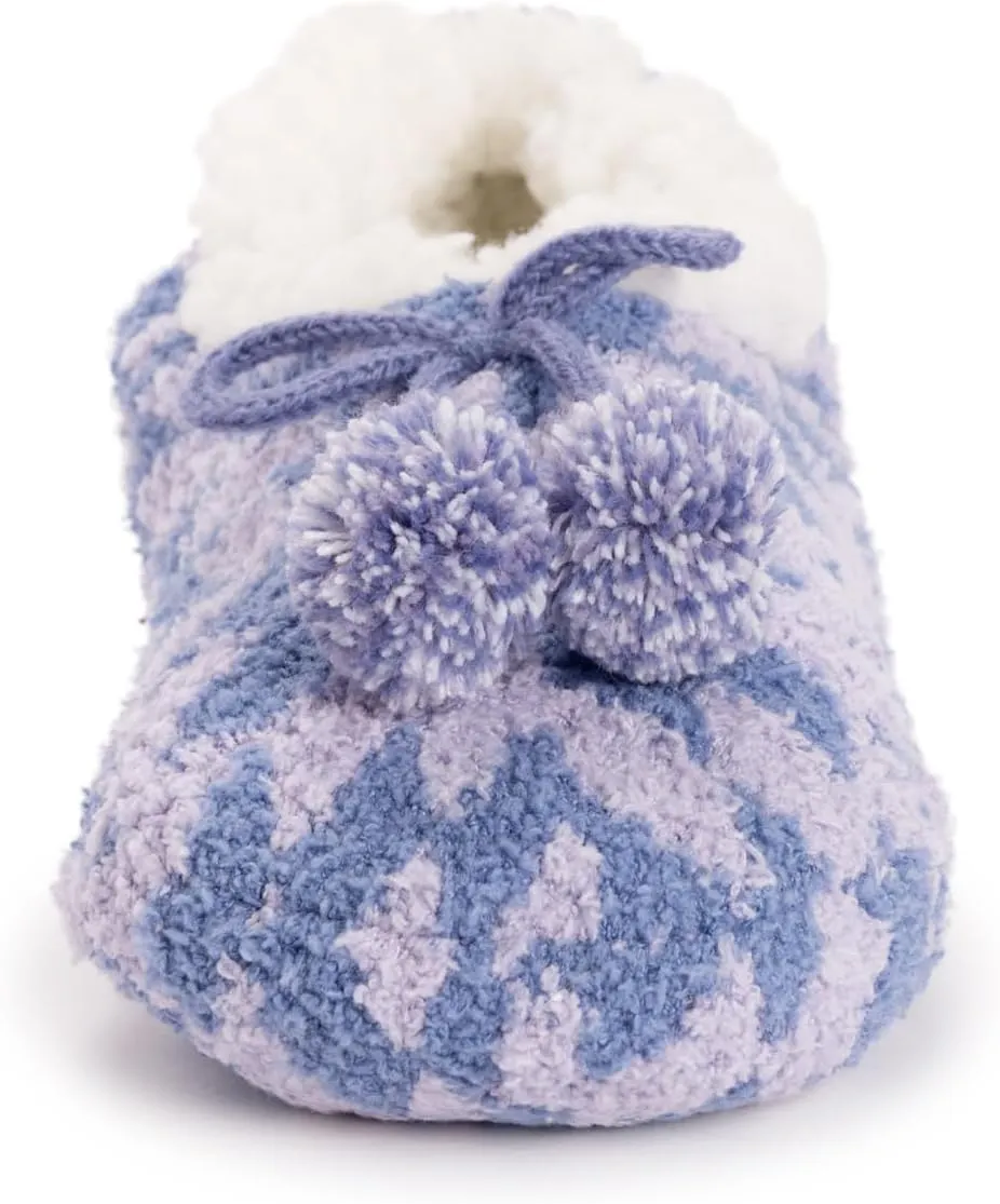 MUK LUKS Women's Cozy Ballerina Slipper with Sherpa Lining