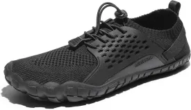 NORTIV 8 Men's Water Shoes Barefoot Athletic Lightweight Sports Aqua Shoes Outdoor Swim Fishing Hiking Diving Surf Walking Water Shoe TREKMAN