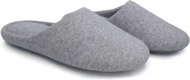 ofoot Women's Memory Foam Cotton House Slippers for Summer - Comfortable,Washable Indoor Bedroom Shoes with Non-Slip Rubber Outsoles