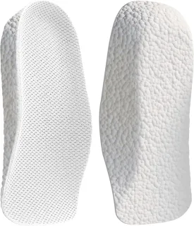 Orthopedic High Pads, Arch Support Height Increase Insoles for Leg Length Discrepancy, Shock Absorption Heel Lifts Shoe Insert for Men and Women - 1.4 inch (1 Pair White)