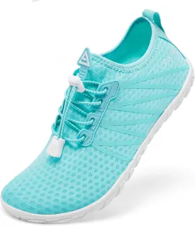 Racqua Women Men Water Shoes Barefoot Sport Beach Swim Shoes