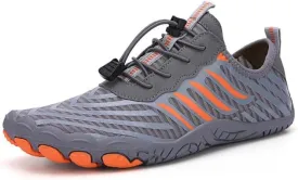 Recyphi Mens Minimalist Barefoot Beach Shoes Athletic Hiking Shoes for Swimming Water Yoga Surf Outdoor Sports