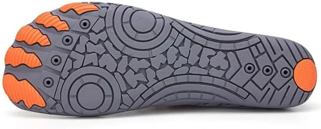 Recyphi Mens Minimalist Barefoot Beach Shoes Athletic Hiking Shoes for Swimming Water Yoga Surf Outdoor Sports