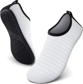 SEEKWAY Water Shoes Women Men Adult Quick-Dry Aqua Socks Barefoot Non Slip for Beach Swim River Pool Lake surf Black SK002(U)