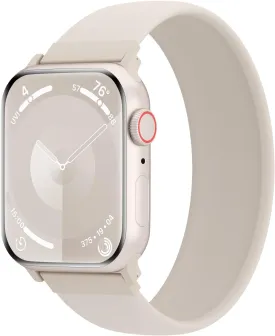 Silicone Solo Loop Bands Compatible with Watch Band 38mm 40mm 41mm 42mm 44mm 45mm 46mm 49mm, Sport Stretchy Strap Soft Replacement Wristband for iWatch Ultra/2 Series 10 9 8 SE 7 6 5 4 3 2 1