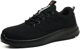 Steel Toe Shoes for Men Woman Non Slip Work Shoes,Comfortable Men's Work & Safety Footwear Lightweight Composite Toe Sneakers