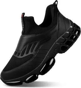 Steel Toe Shoes for Women Comfortable Non Slip Safety Work Shoes Air Cushion Sneakers Indestructible Industrial Construction Footwear