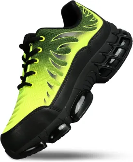Steel Toe Shoes for Women Comfortable Non Slip Safety Work Shoes Air Cushion Sneakers Indestructible Industrial Construction Footwear