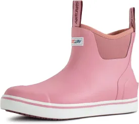 SUREWAY Women's Deck Boots Professional Non-Slip Fishing & Ankle Deck Boot Waterproof Rain Boots