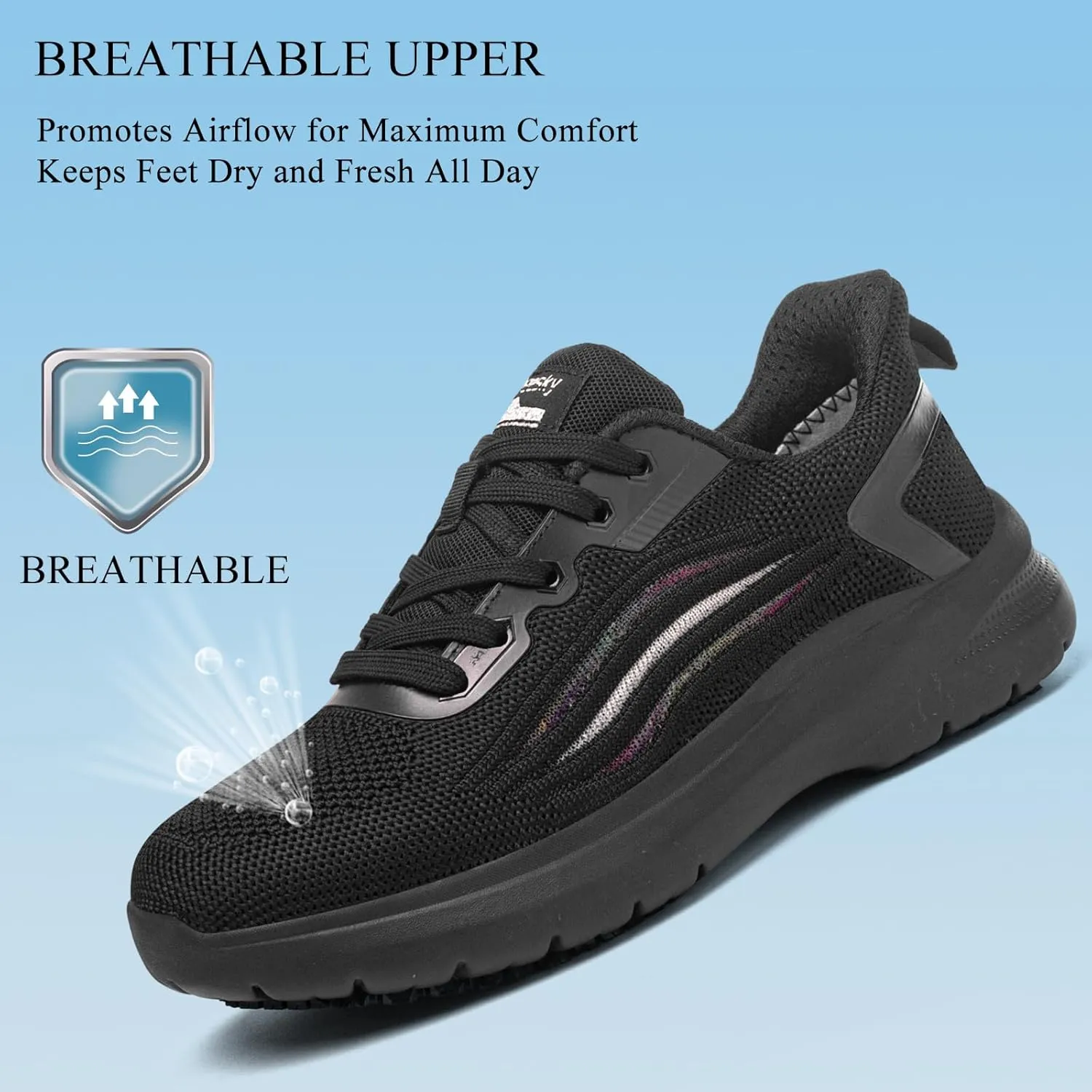 Treesky Non-Slip Shoes for Women in Food Service - Lightweight, Comfortable, Suitable for Restaurant and Crew Work