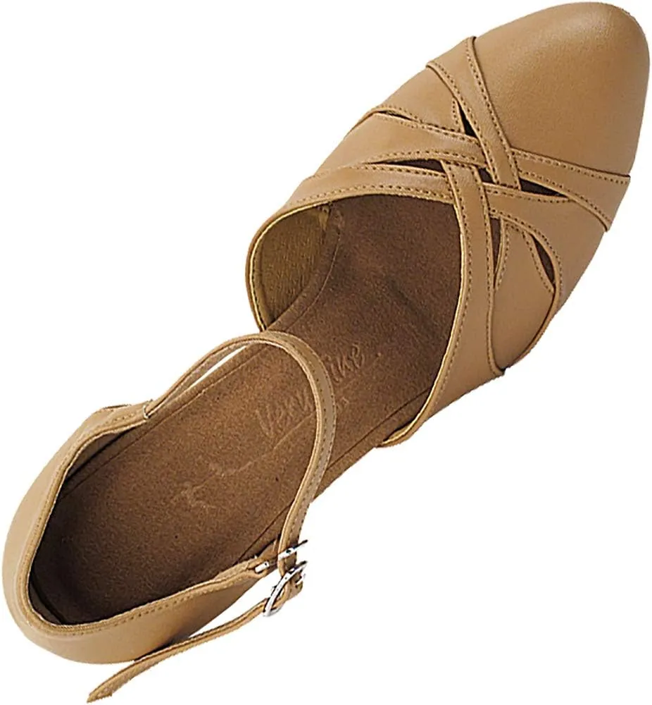 Very Fine Dance Shoes (Bundle of 5) Women's Ballroom Dance Shoes Salsa Latin Practice Sera3542EB 1.2" Heel