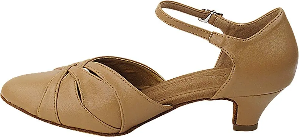 Very Fine Dance Shoes (Bundle of 5) Women's Ballroom Dance Shoes Salsa Latin Practice Sera3542EB 1.2" Heel