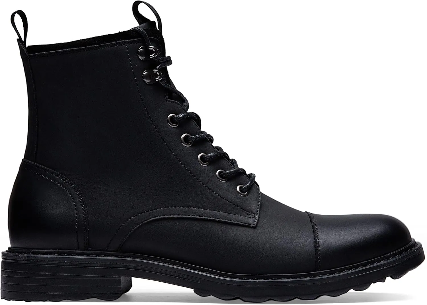 Vostey Mens Boots Motorcycle Casual Boots For Men Zipper Fashion Chukka Boot Mens