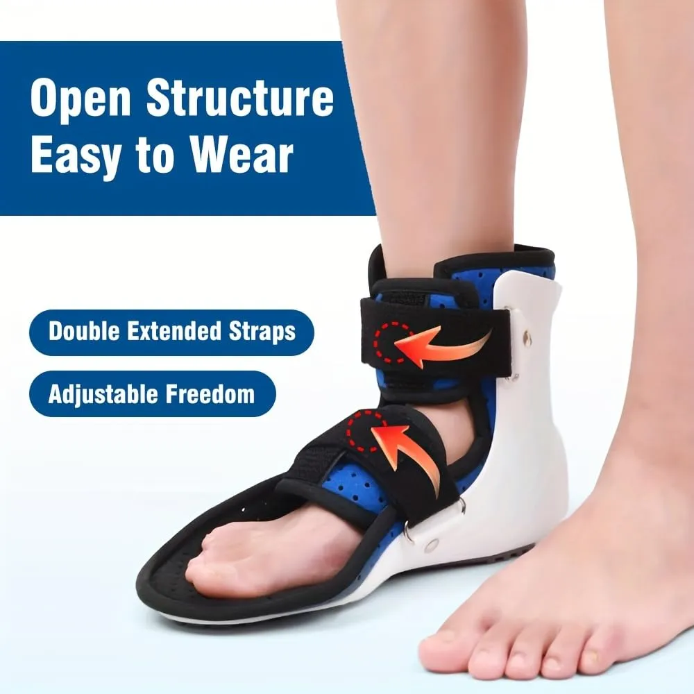 Walking Boot for Broken Foot Medical Fracture Foot Brace Post Op Shoe Women Orthopedic Shoes Ankle Boot Broken Pinky Toe Splint Medical Boots For Foot Injuries Men,S-Left foot