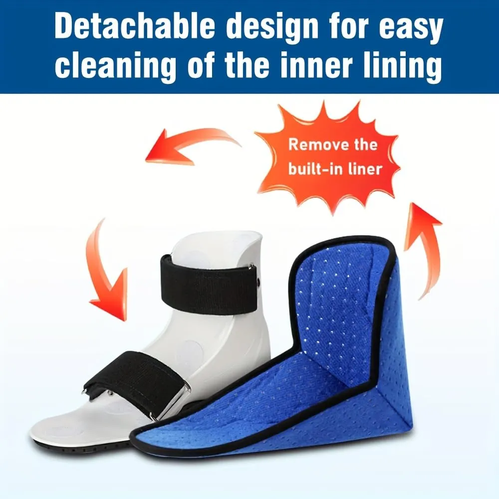Walking Boot for Broken Foot Medical Fracture Foot Brace Post Op Shoe Women Orthopedic Shoes Ankle Boot Broken Pinky Toe Splint Medical Boots For Foot Injuries Men,S-Left foot