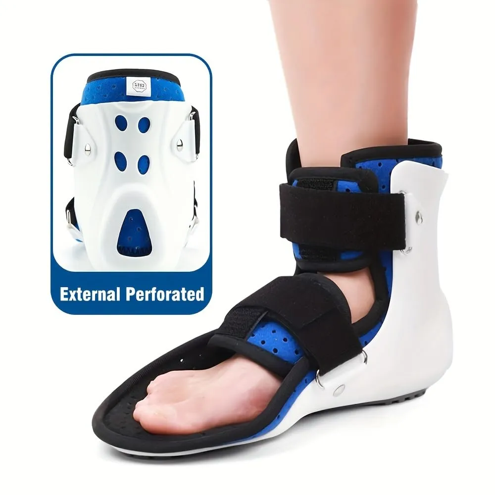 Walking Boot for Broken Foot Medical Fracture Foot Brace Post Op Shoe Women Orthopedic Shoes Ankle Boot Broken Pinky Toe Splint Medical Boots For Foot Injuries Men,S-Left foot