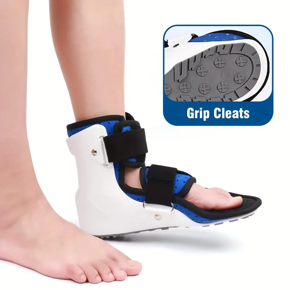 Walking Boot for Broken Foot Medical Fracture Foot Brace Post Op Shoe Women Orthopedic Shoes Ankle Boot Broken Pinky Toe Splint Medical Boots For Foot Injuries Men,S-Left foot